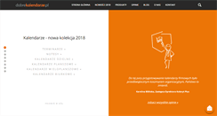Desktop Screenshot of dobrekalendarze.pl